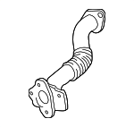 11718513695 - Emission System: Tube for BMW Image