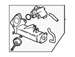 11717823210 - Emission System: Egr Cooler for BMW Image