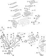 RL184451AI - : Cylinder Head for Chrysler: 200, 300, Town &amp; Country | Dodge: Avenger, Challenger, Durango, Grand Caravan, Journey | Ram: C/V Image
