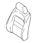 BN8K8813003 - Body: Seat Back Assembly for Mazda: 3 Image