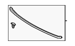 5339548050 - Body: Grille Seal for Toyota Image image