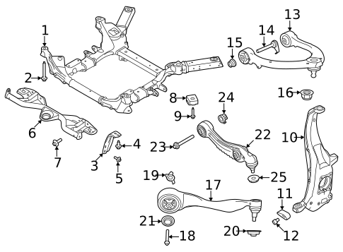 Suspension Components for 2023 Land Rover Defender 90 #8