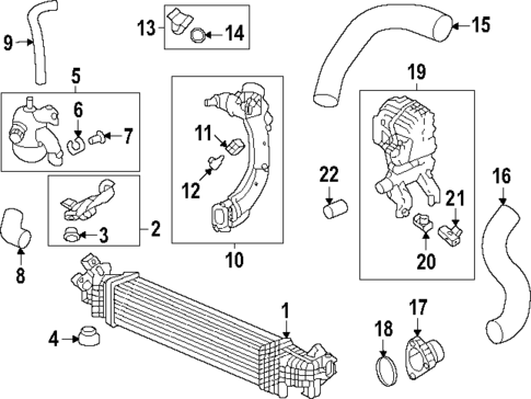 Intercooler for 2023 Acura MDX #0