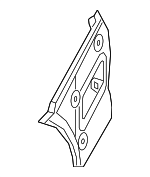 80A809649ASTL - Body: Lower Panel for Audi Image image