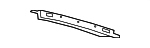 LB5Z7841302A - Body: Rear Header for Ford: Explorer, Police Interceptor Utility Image image