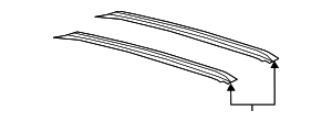 LB5Z7851294A - Body: Roof Bow for Ford Image