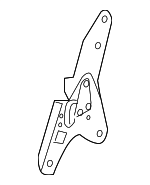 5F9Z74613D60AA - Body: Upper Latch for Ford: Freestyle, Taurus X Image