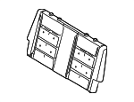 5F9Z7466801CA - Body: Seat Back Pad for Ford Image