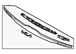 87328Q5530DS - Body: Trim Assembly for Kia Image
