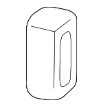85527391 - Body: Track Seal for Chevrolet: Express 1500, Express 2500, Express 3500 | GMC: Savana 1500, Savana 2500, Savana 3500 Image