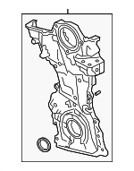 PY8W10500 - Engine: Timing Cover for Mazda: 3, 6, CX-30, CX-5, CX-50, CX-9 Image