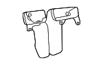 5584446030 - Body: Heat Duct for Lexus: RZ300e, RZ450e Image