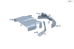 1771508803 - Major Assembly Detachable Parts: Screening Plate for Mercedes-Benz: AMG GT 55, AMG GT 63 Pro, AMG GT 63 S E Performance, G63 AMG, S63 AMG E Performance, SL55 AMG, SL63 AMG, SL63 AMG S E Performance Image