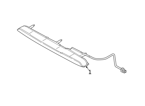 High Mounted Stop Lamp for 2021 Kia Sedona #0