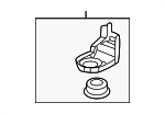 1970266VA00 - Cooling System: Inter-cooler Upper Bracket for Honda Image