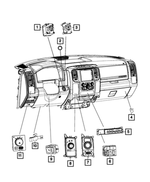 56054273AL - Electrical: Transmission Shifter for Ram: 1500, 1500 Classic Image