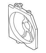 ZM0515210A - : Fan Shroud for Mazda Image
