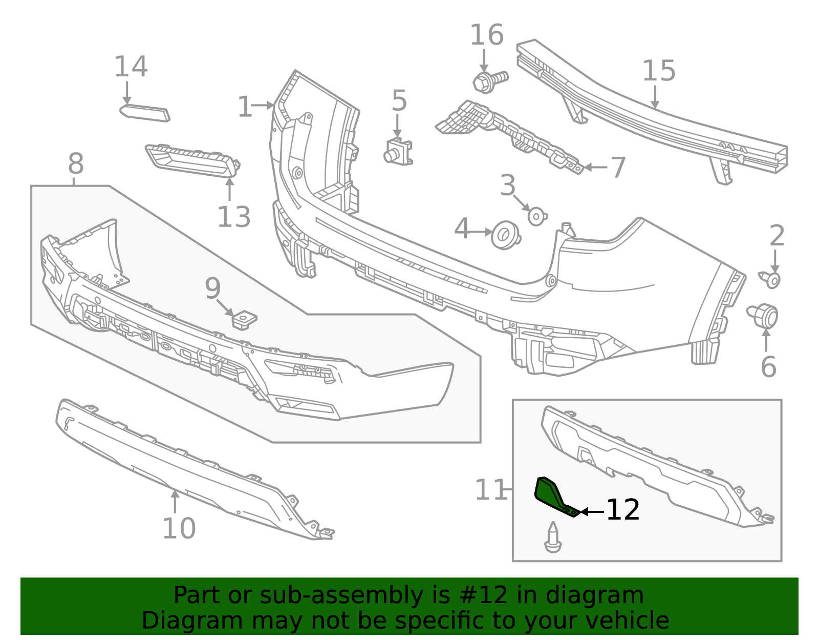 71504-T90-A20 - 2023-2025 Honda Pilot - Cap | Genuine Honda Parts