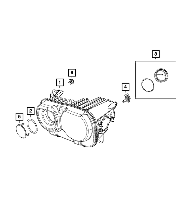 68254146AA - Electrical: Gasket for Mopar Image