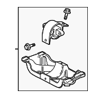 C2P25895 - Engine: Rear Mount Bracket for Jaguar Image