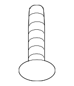 C2S26051 - Engine: Rear Mount Bracket Screw for Jaguar Image