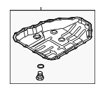 4528023800 - Engine: Trans Pan for Kia Image