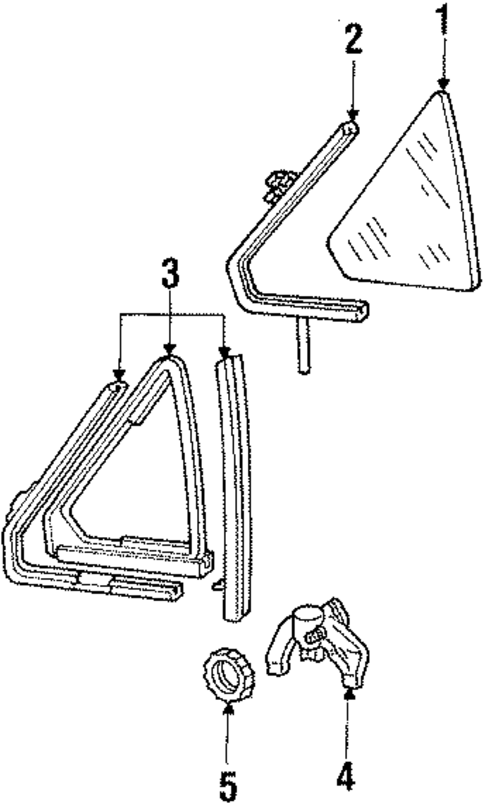 Front Door for 1985 Mercury Marquis #0