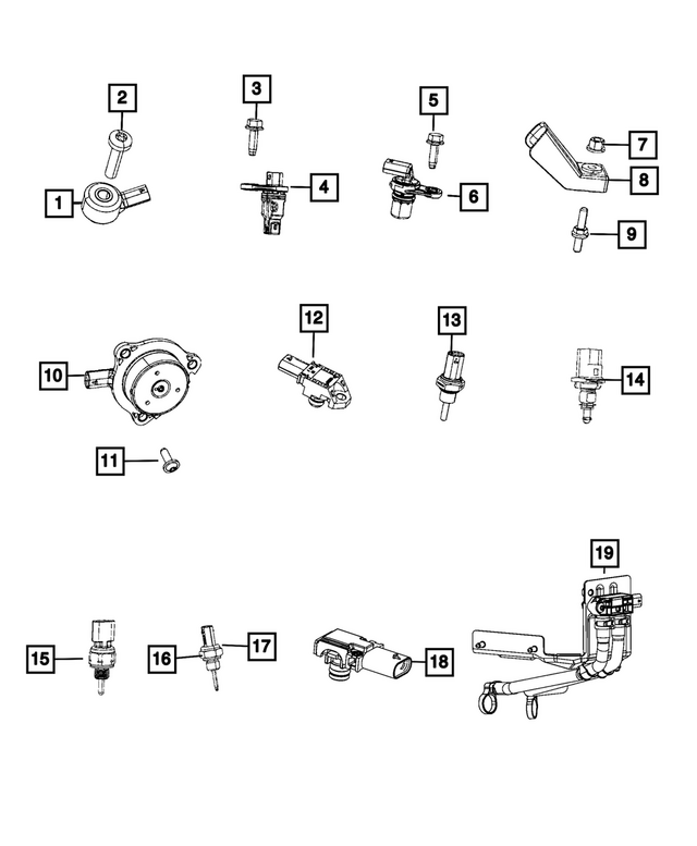 6104157AA - Electrical: Screw for Mopar Image
