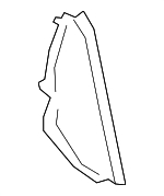 84785G9000NNB - : Edge Molding for Hyundai Image