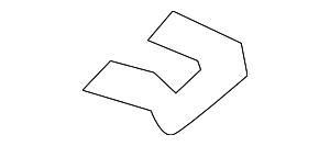 462062J00A - : Brake Hose Clip for Nissan: ARIYA, Armada, LEAF, Micra, Sentra, Versa Image