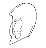 41151JU00B - : Splash Shield for Nissan: LEAF Image