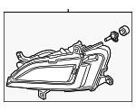 92202D3600 - : Fog Lamp Assembly for Hyundai Image