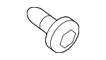 92151601 - Body: Pull Handle Screw for Saab Image