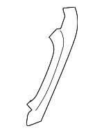 12756544 - : Interior Door Handle Cover for Saab: 9-5 Image