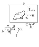 68100647AA - Electrical: Isolator Bushing for Mopar Image