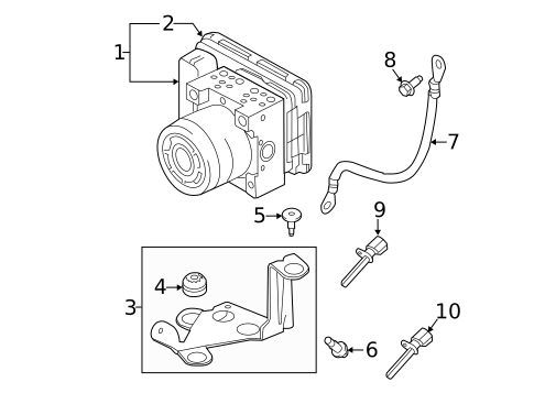 ABS Components for 2019 Volvo XC90 #0