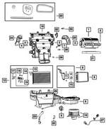 68224170AC - Air Conditioners and Heaters: A/c And Heater Housing for Mopar Image