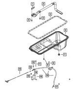 68210080AA - Engine: Oil Pickup Tube for Mopar Image