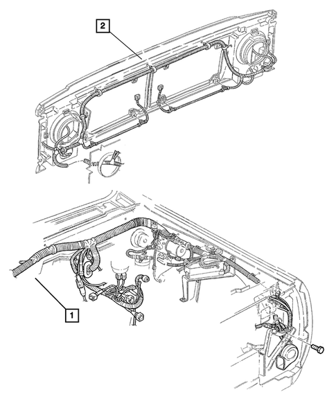 Wiring-Headlamp to Dash for 2001 Jeep Cherokee #0