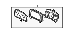 78200SVAA51 - : Instrument Cluster for Honda: Civic Image