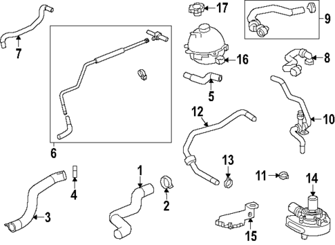 Radiator & Components for 2025 Chevrolet Equinox #1