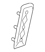 J9C12966 - : Filter Cover for Jaguar: E-Pace Image