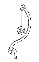 7356060181A1 - Electrical: Belt &amp; Retractor for Lexus: LX570 Image