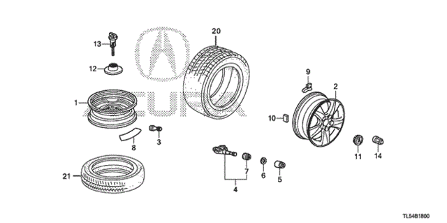 Wheel Disk for 2012 Acura TSX #0