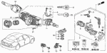 35103S04003 - Electrical/Exhaust/Heater/Fuel: SCREW, RECESSED for Honda Image