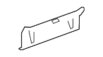 21110145 - Body: Lift-gate Trim Scuff Plate for Chevrolet: Malibu | Saturn: Ion, SL, SL1, SL2, SW1, SW2 Image