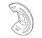 18017714 - Brakes: Splash Shield for GM Image