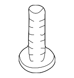 1249304163 - Electrical: License Lamp Screw for Hyundai: Accent, Elantra, Elantra GT, Ioniq 5, Kona, Kona Electric, Kona N, Palisade, Santa Fe, Sonata, Tucson, Veloster, Veloster N, Venue, XG300, XG350 Image