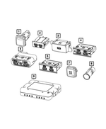 68493753AB - Electrical: Media Hub Usb Port for Mopar Image