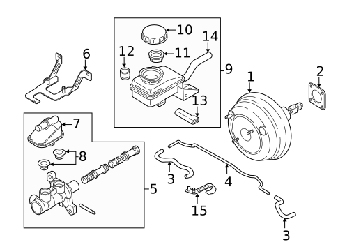 Hydraulic System for 2011 Nissan Quest #0
